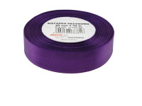 Wstążka satynowa 25mmx32m fioletowa Brewis